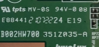 T-CON PARA TV PHILIPS ORIGINAL / NUMERO DE PARTE EADDJ7E16 / B002HW700 / 351Z035-A / M0045G00R / AT328K0135 / PANEL TPT500WR-DJ7QE1.N / DISPLAY V500DJ7-QE1 REV.D2 / MODELOS 50PFL4756/F7 / 50PUL7552/F7 / 100012585 (50") / V505-J01 / E500AC50C - Imagen 3